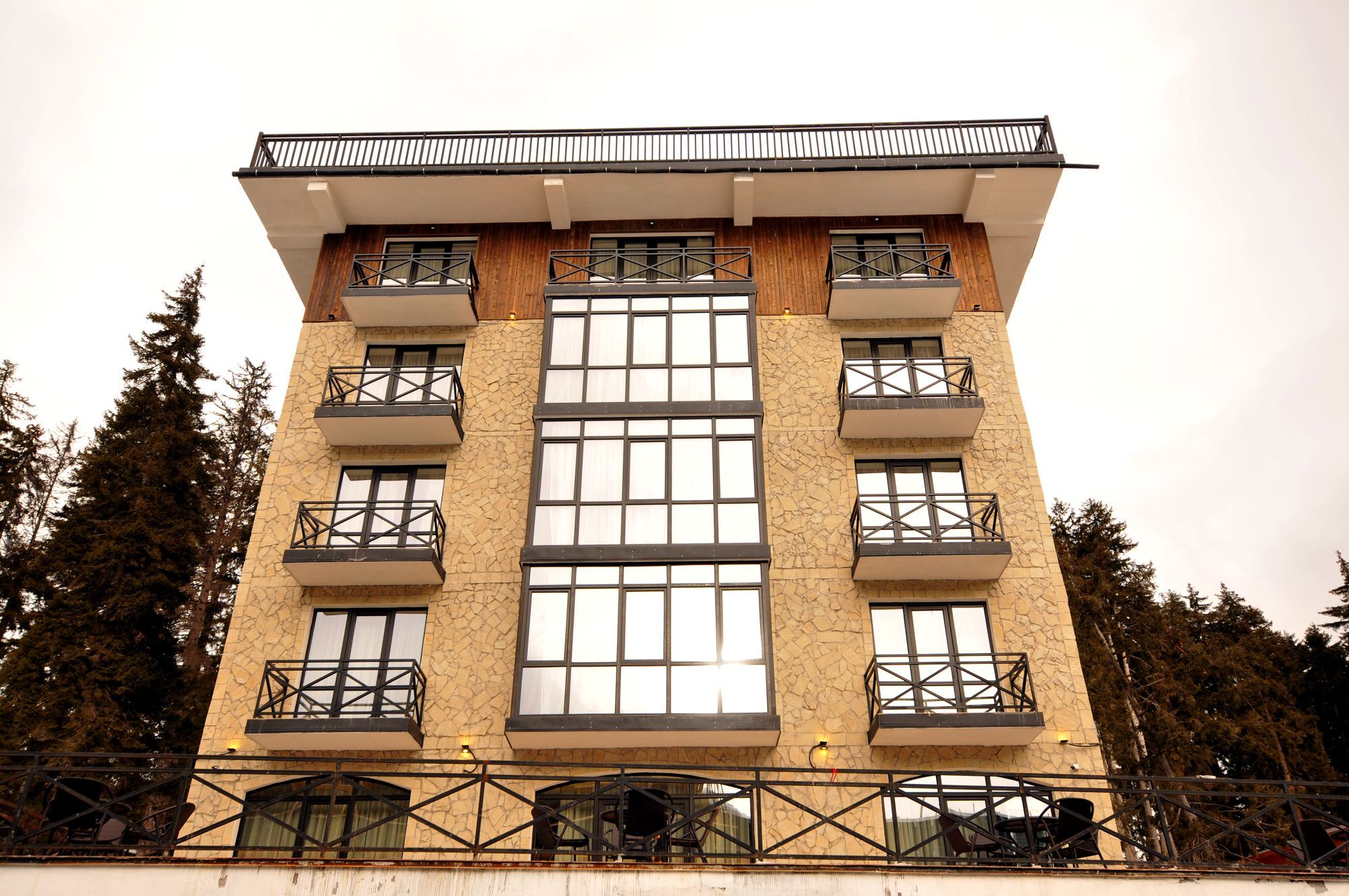 Bm Plaza Hotel Bakuriani Exterior photo