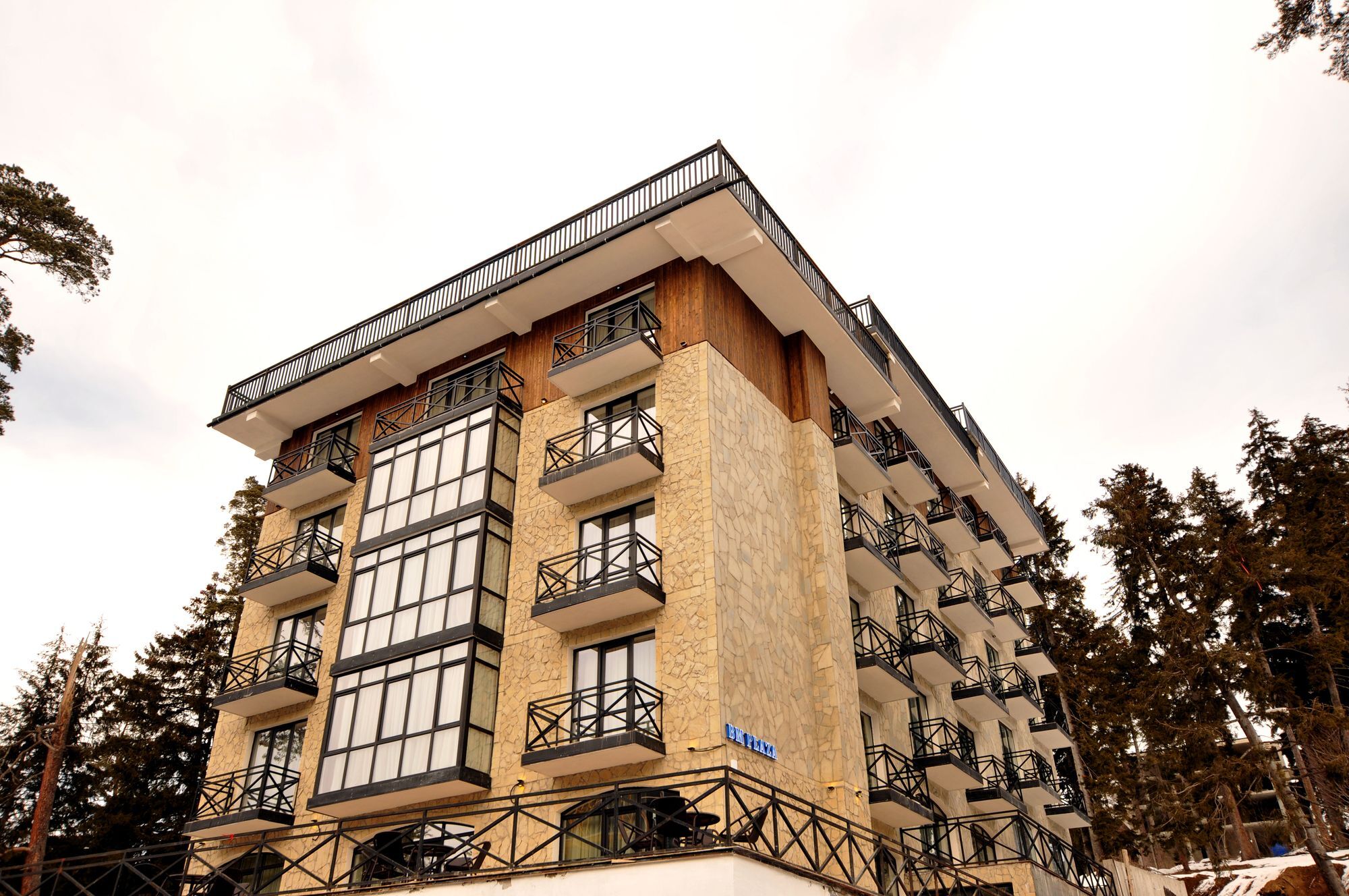 Bm Plaza Hotel Bakuriani Exterior photo